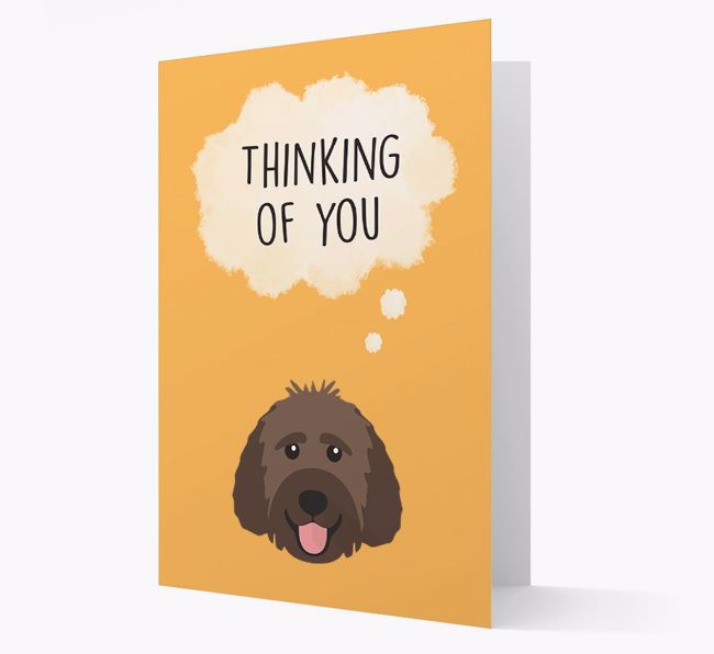 'Thinking of You' Card with {breedFullName} Icon