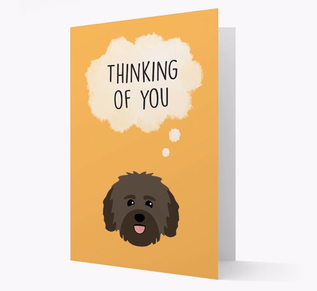 'Thinking of You' Card with {breedFullName} Icon