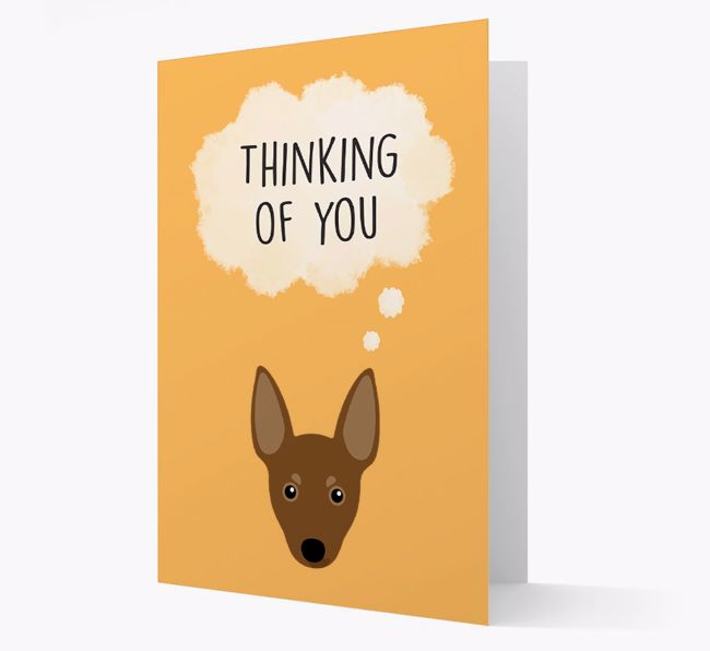 'Thinking of You' Card with {breedFullName} Icon