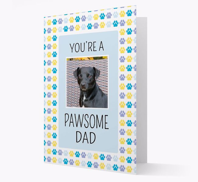 Pawsome Dad: {breedFullName} Photo Upload Card