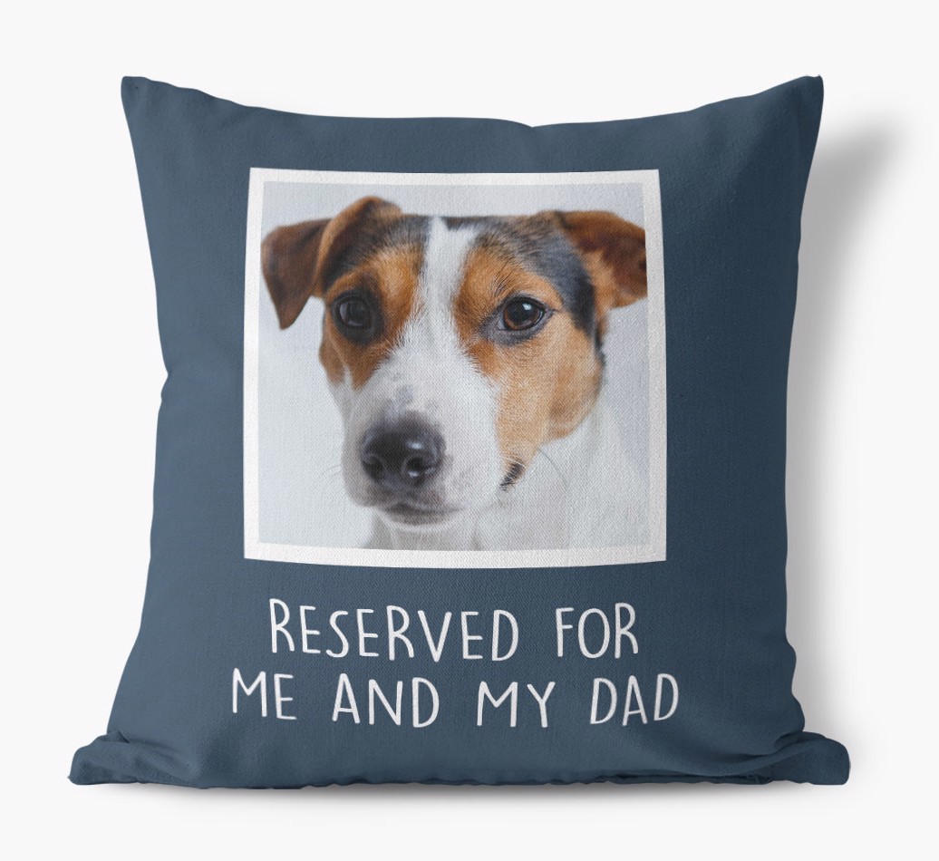 Best Dog Dad Cushion