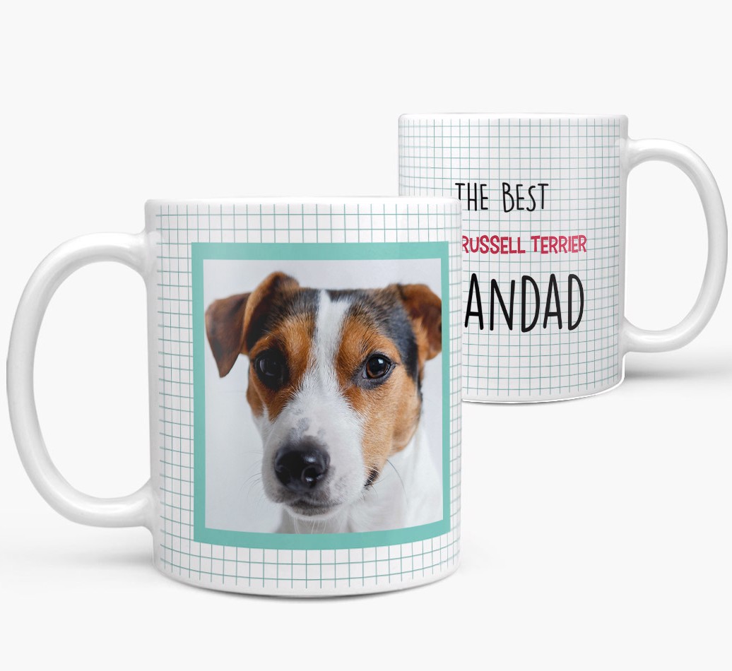 'Best {breedShortName} Grandad' - {breedFullName} Photo Upload Mug