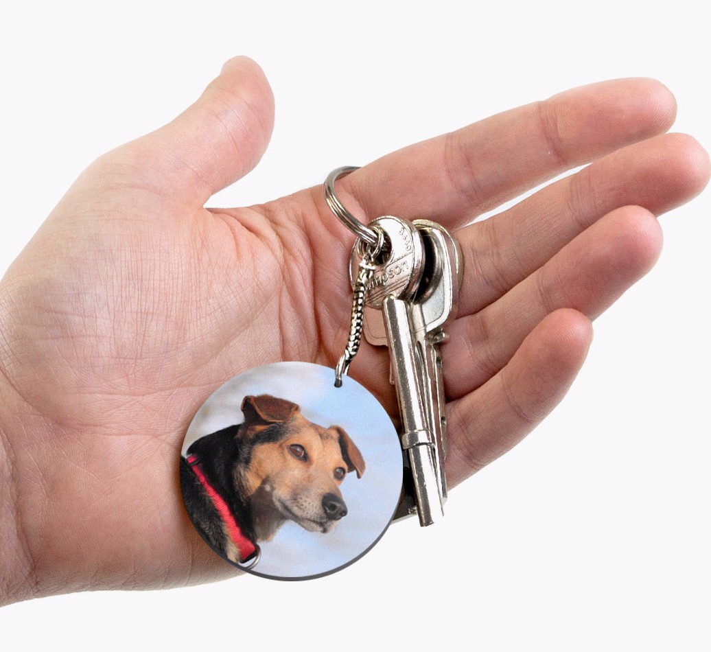 Photo Upload Keyring - Personalised for your {breedFullName}