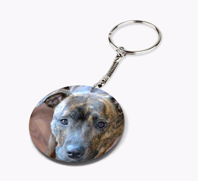 Keyring with photo of your {breedFullName}