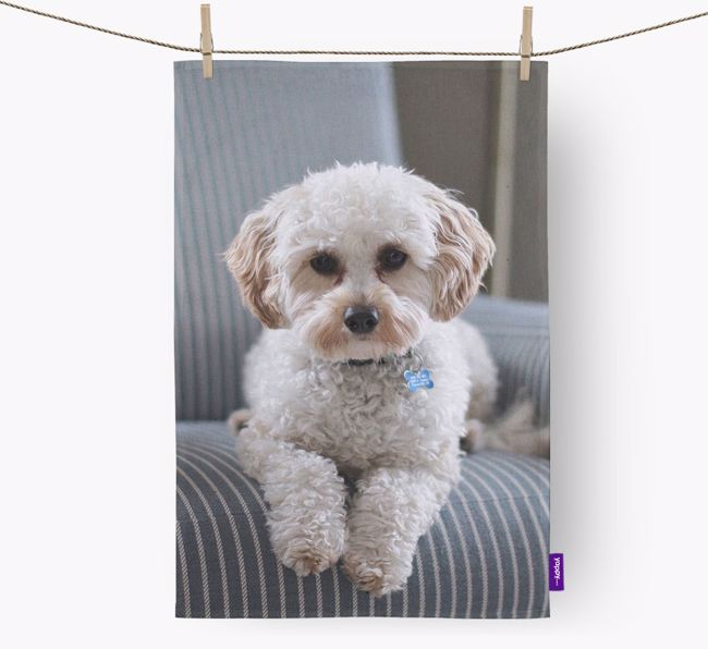 Photo Upload Dish Towel - Personalized for your {breedFullName}