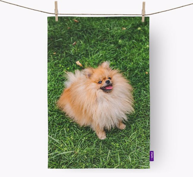 Photo Upload Dish Towel - Personalized for your {breedFullName}