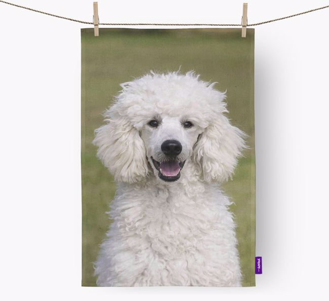 Tea Towel with photo of your {breedFullName}