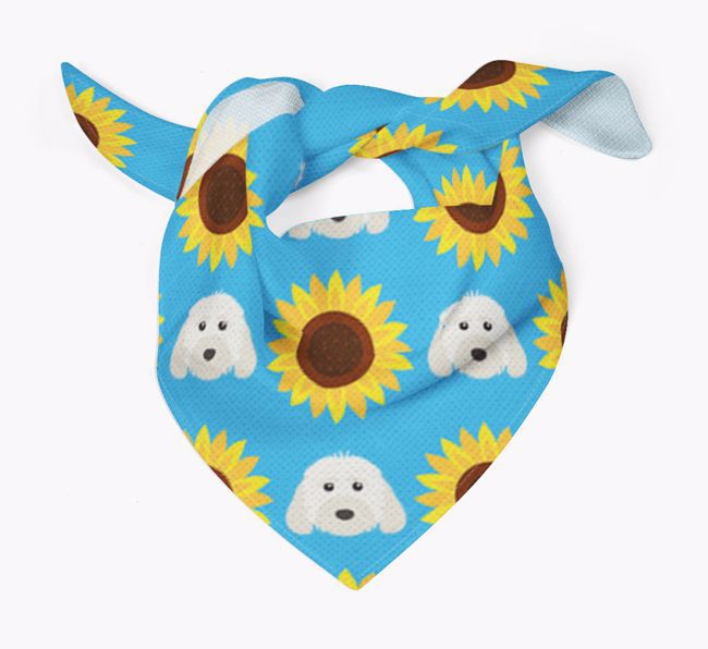 Sunflower Bandana with {breedFullName} Icons