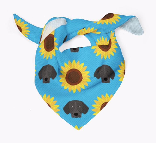 Sunflower Bandana with {breedFullName} Icons