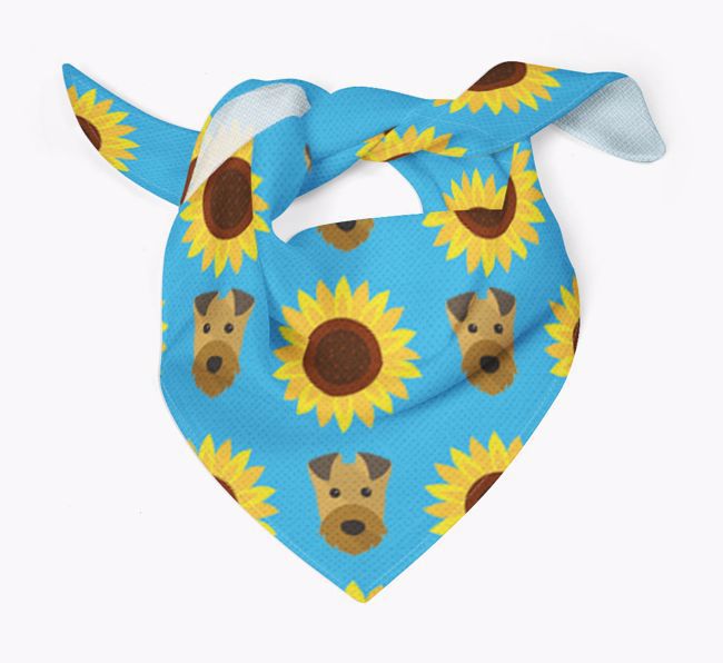 Sunflower Bandana with {breedFullName} Icons