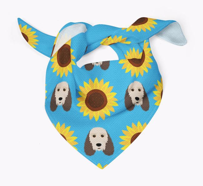 Sunflower Bandana with {breedFullName} Icons