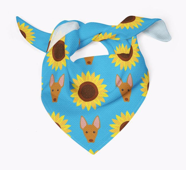 Sunflower Bandana with {breedFullName} Icons