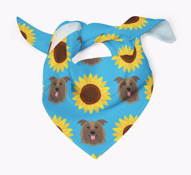 Sunflower Bandana with {breedFullName} Icons