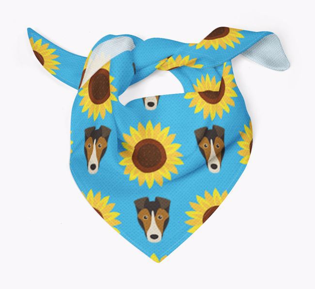 Sunflower Bandana with {breedFullName} Icons