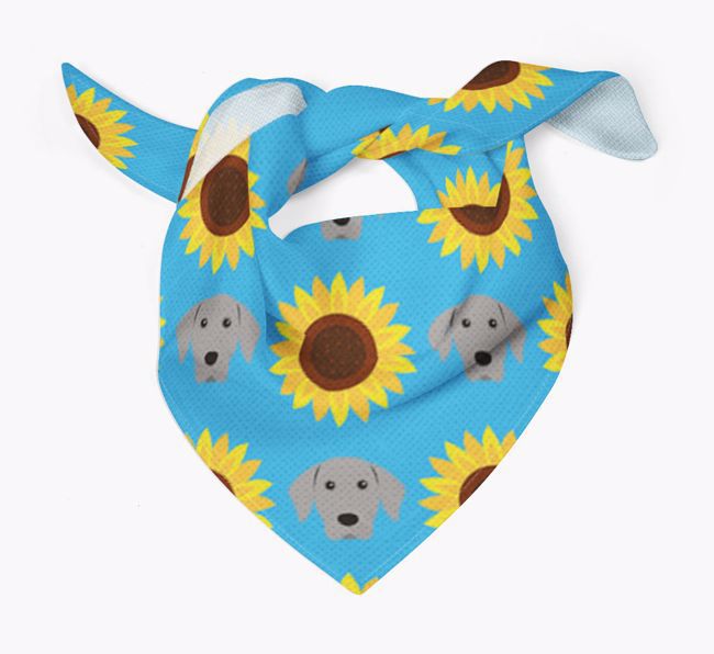 Sunflower Bandana with {breedFullName} Icons