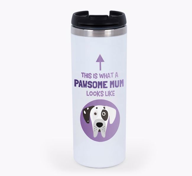 'This Is What a Pawsome Mum Looks Like' - Reusable Mug with {breedShortName} Icon