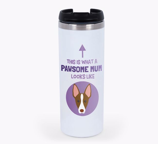 'This Is What a Pawsome Mum Looks Like' - Reusable Mug with {breedShortName} Icon