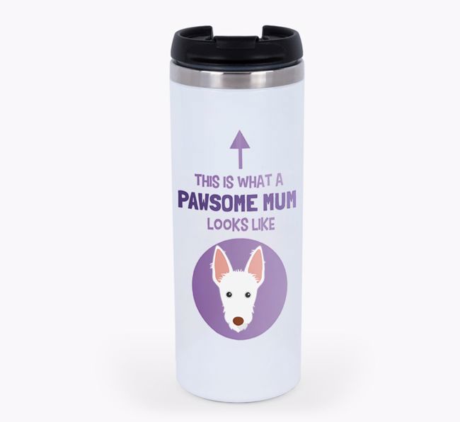 'This Is What a Pawsome Mum Looks Like' - Reusable Mug with {breedShortName} Icon