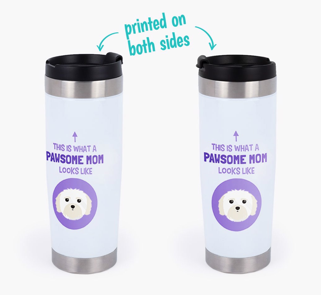 'Pawsome Mum' - Personalized Travel Mug