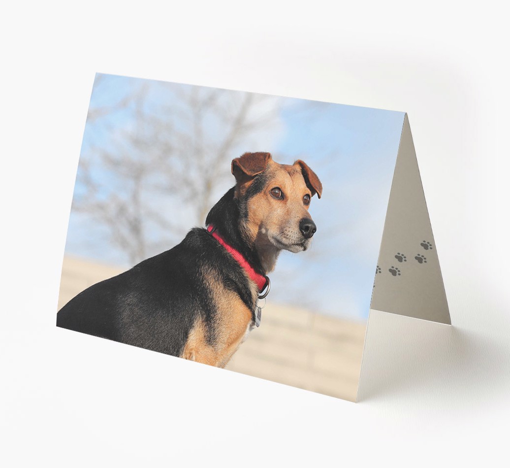 'Landscape Photo' - Personalized {breedFullName} Card