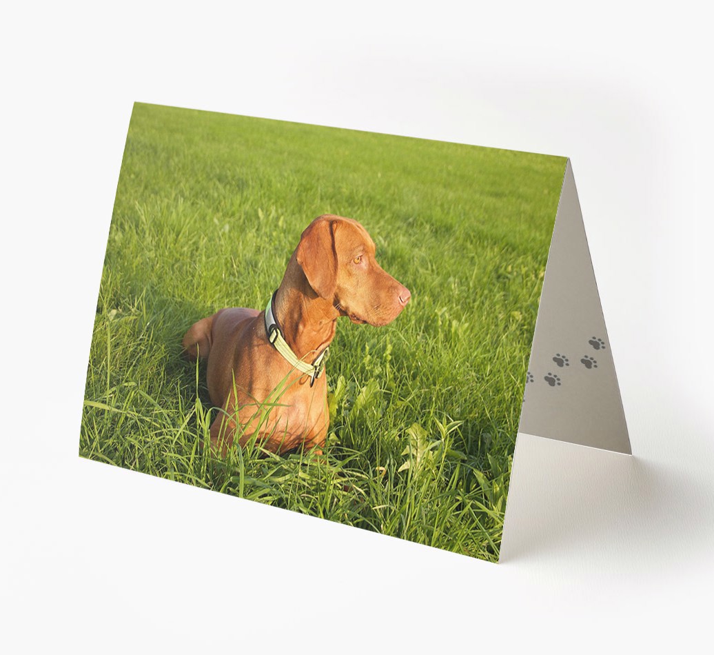 'Landscape Photo' - Personalised {breedFullName} Card