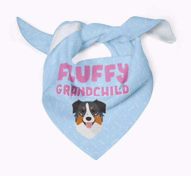 'Fluffy Grandchild' Bandana for your {breedFullName}