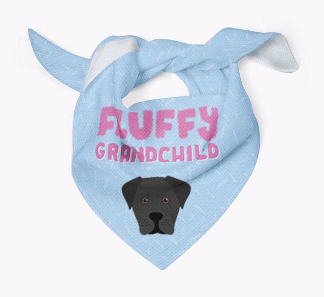 'Fluffy Grandchild' Bandana for your {breedFullName}