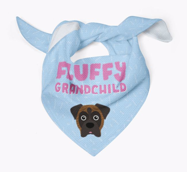 'Fluffy Grandchild' Bandana for your {breedFullName}