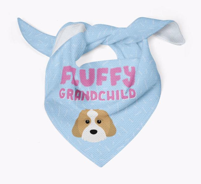 'Fluffy Grandchild' Bandana for your {breedFullName}