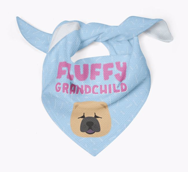 'Fluffy Grandchild' Bandana for your {breedFullName}