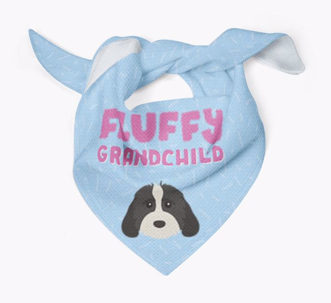 'Fluffy Grandchild' Bandana for your {breedFullName}