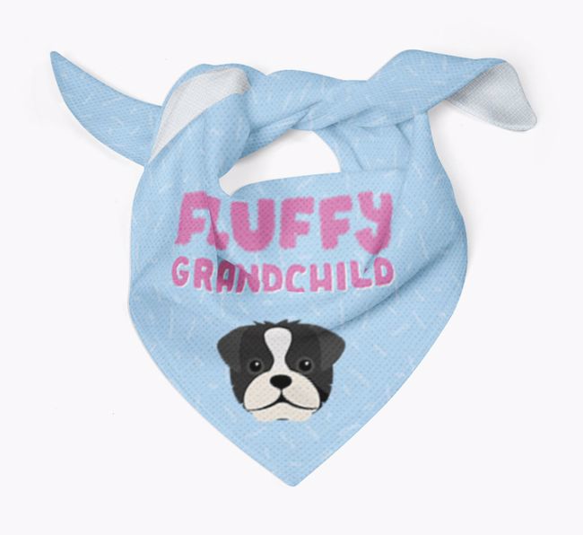 'Fluffy Grandchild' Bandana for your {breedFullName}