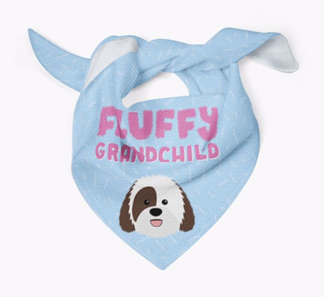 'Fluffy Grandchild' Bandana for your {breedFullName}