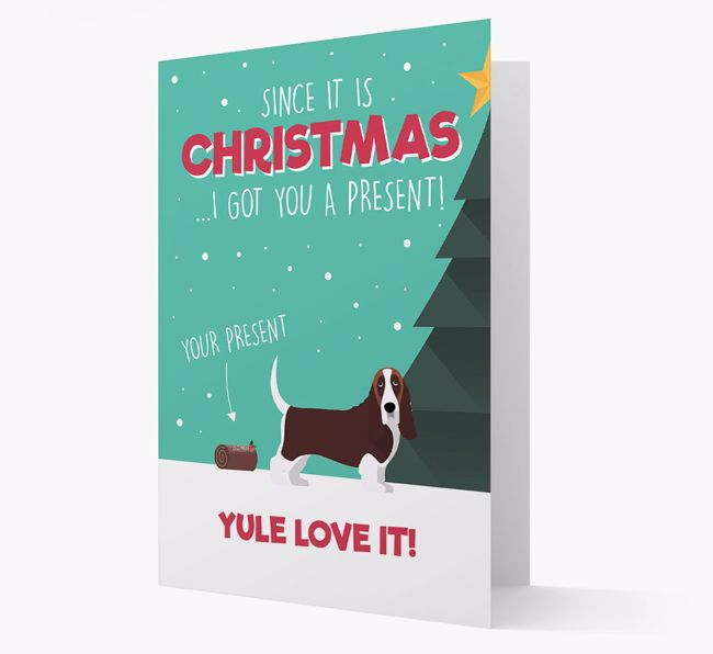 'Yule Love It' - Personalised {breedFullName} Christmas Card