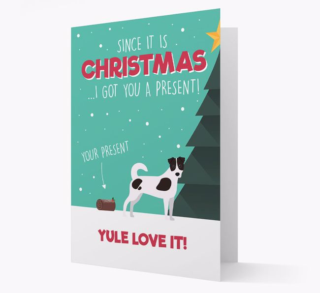 'Yule Love It' - Personalized {breedFullName} Christmas Card