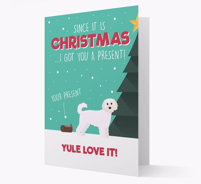 'Yule Love It' - Personalised {breedFullName} Christmas Card