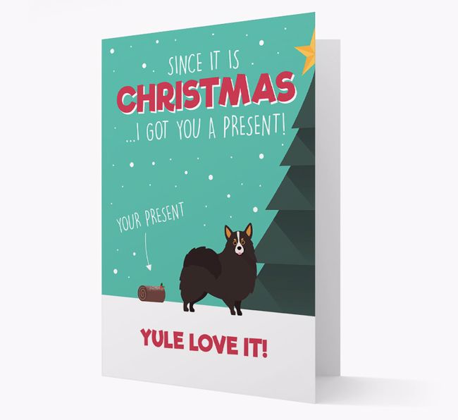 'Yule Love It' - Personalised {breedFullName} Christmas Card