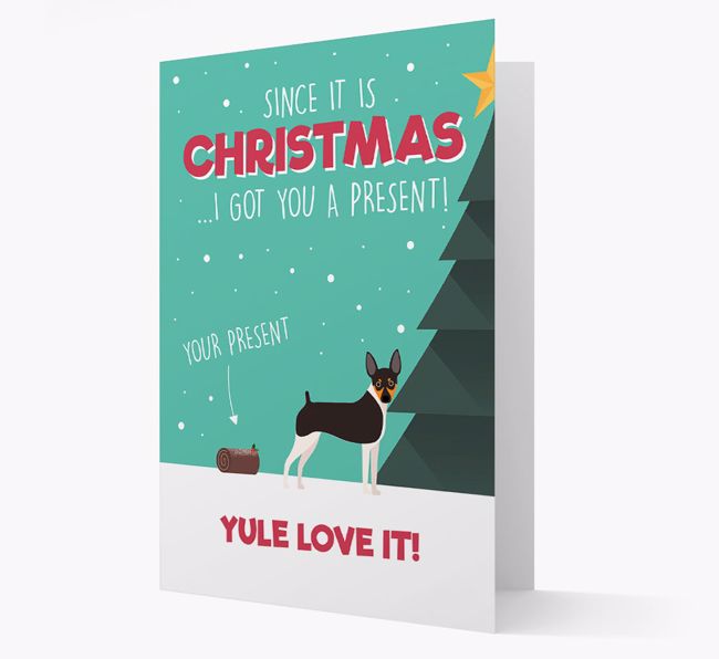 'Yule Love It' - Personalised {breedFullName} Christmas Card