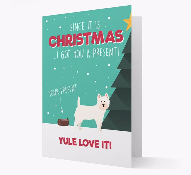 'Yule Love It' - Personalised {breedFullName} Christmas Card