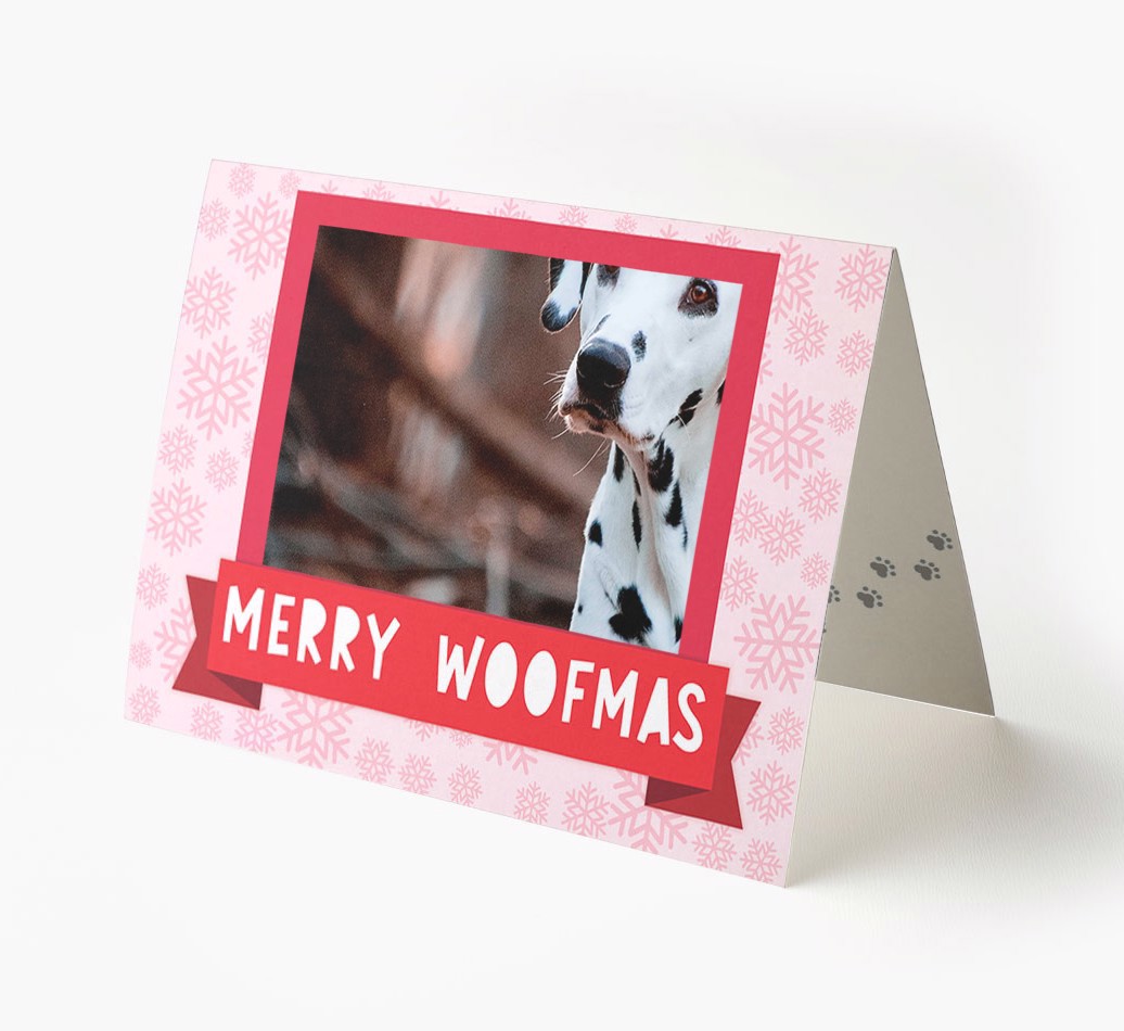 Merry Woofmas: {breedFullName} Photo Upload Christmas Card