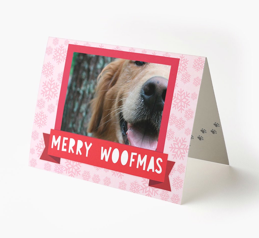 Merry Woofmas: {breedFullName} Photo Upload Christmas Card