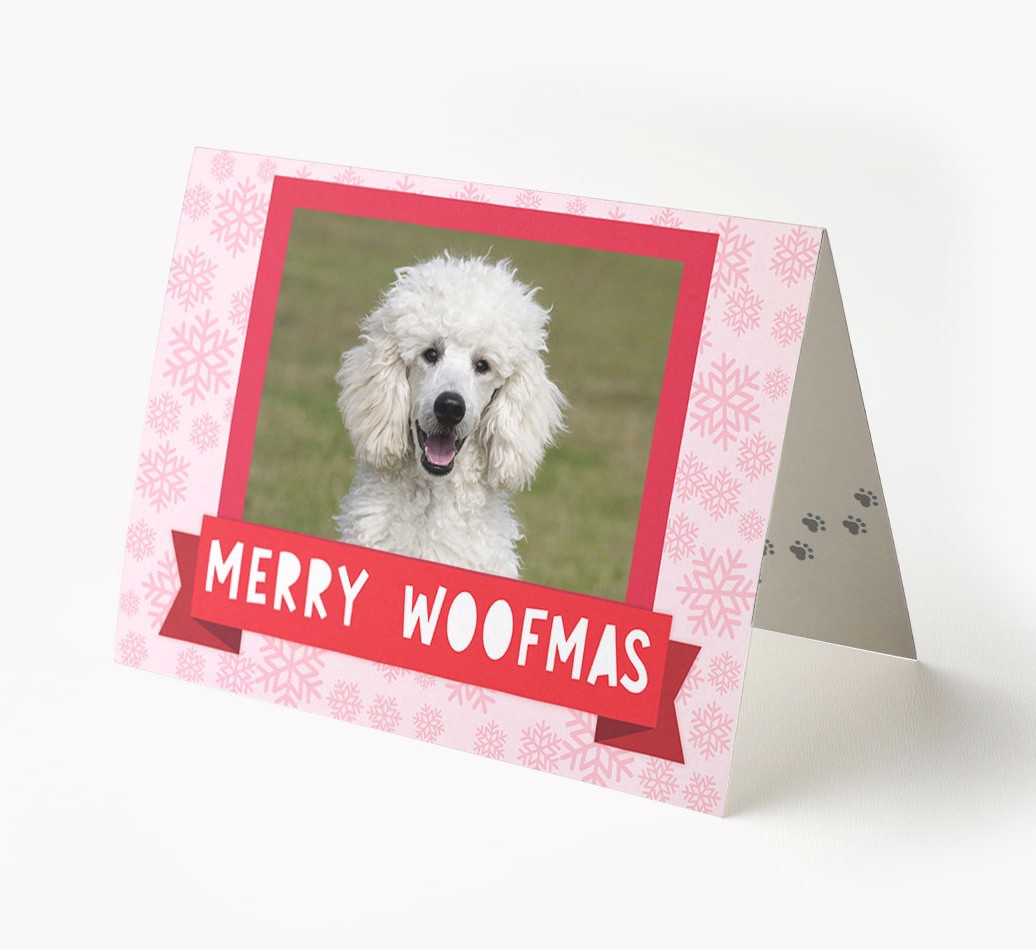 Merry Woofmas: {breedFullName} Photo Upload Christmas Card