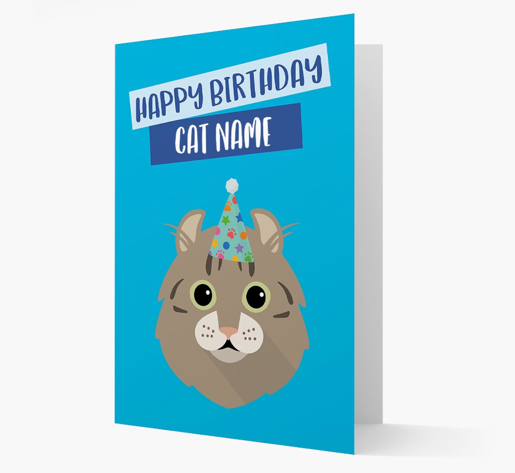 'Happy Birthday to {dogsName}' - Personalized {breedFullName} Card front