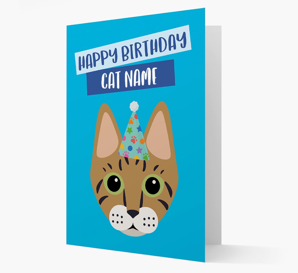 'Happy Birthday to {dogsName}' - Personalised {breedCommonName} Card front