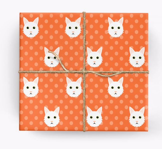 '{breedFullName} Icons & Spots' - Personalised Wrapping Paper