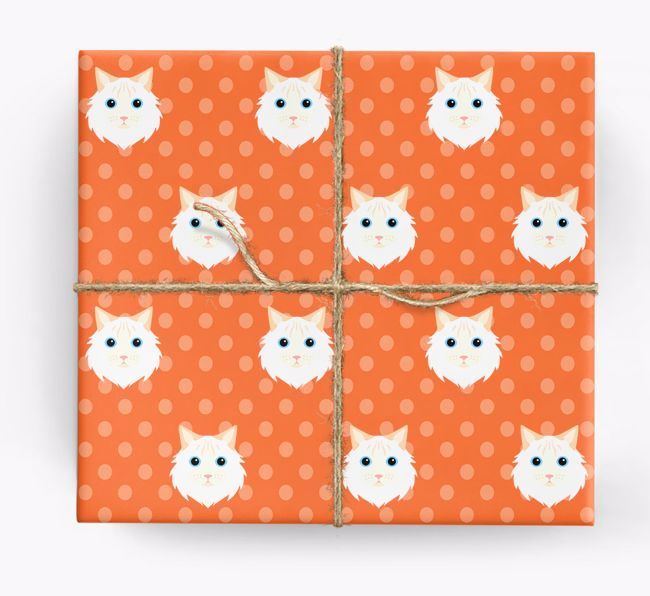 '{breedFullName} Icons & Spots' - Personalized Wrapping Paper