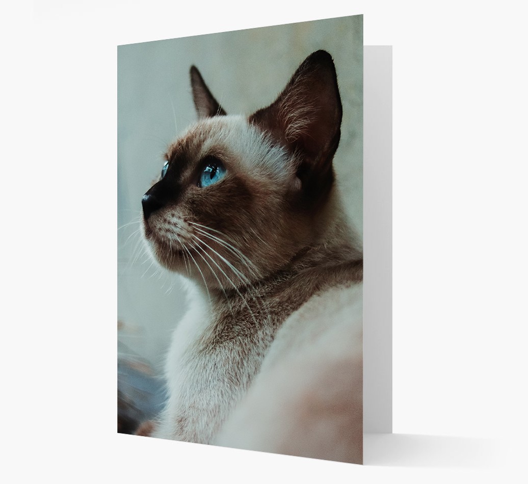 'Photo Upload' - Personalised {breedFullName} Card - Front