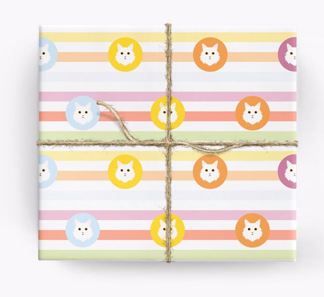 Cat Wrapping Paper, Cat Gift Wrap