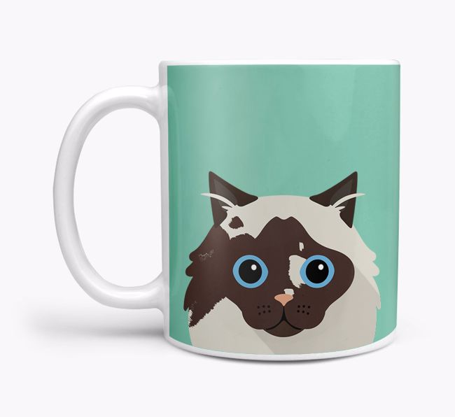 'Peeking {breedCommonName} Icon' - Personalized {breedFullName} Mug