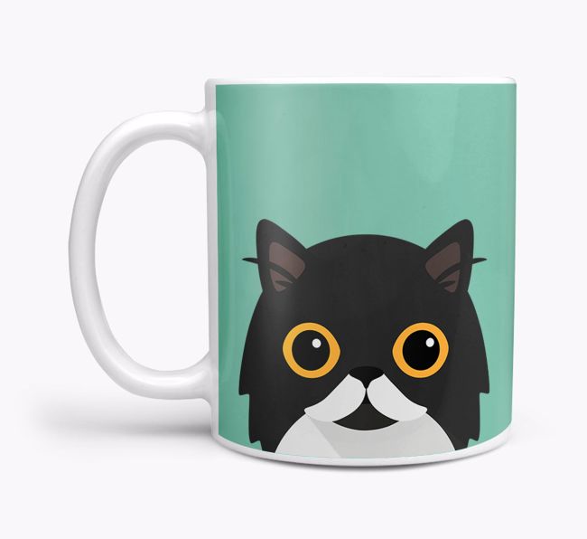 'Peeking {breedCommonName} Icon' - Personalized {breedFullName} Mug